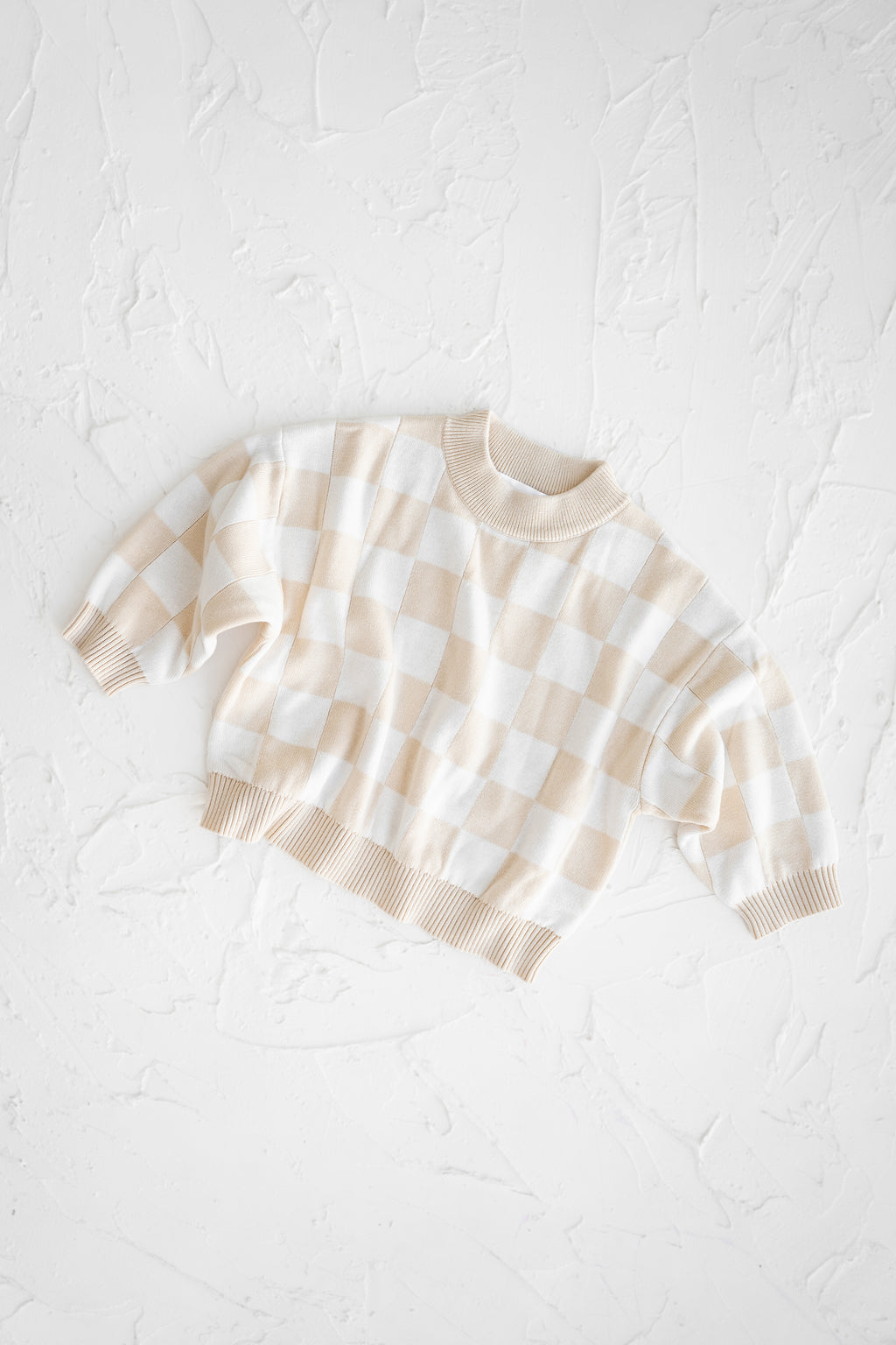 SHELL KNIT JUMPER CREAM