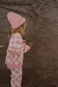 Chunky Beanie - Pink