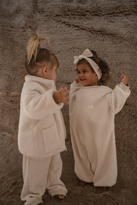 Teddy Lounge Suit - Cream