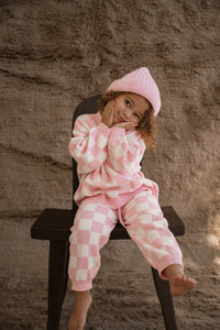 Knitted Jumper - Baby Pink