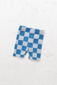 Ocean Check Bike Shorts