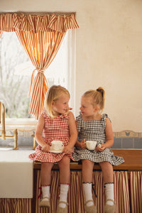 Black Gingham Dress