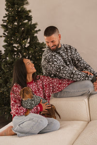 Adult Christmas Sweater - Red