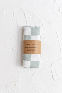 Swaddle - Checkered Sage
